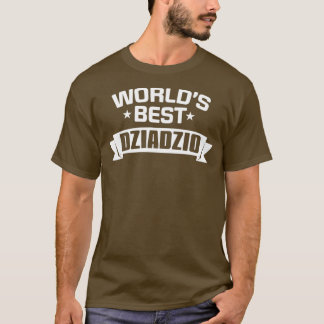 Worlds Best Dziadzio polska morfar T Shirt