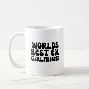 Worlds Best Ex Girlkompis Kaffemugg