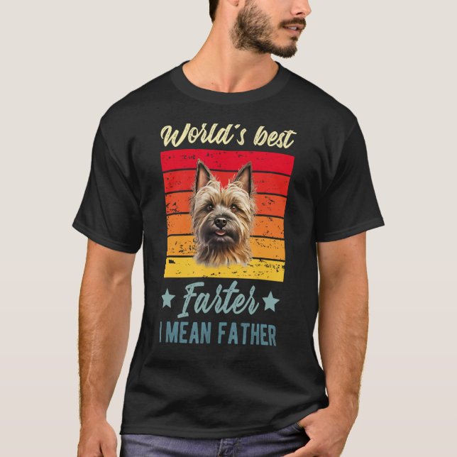 World's Best Farter I Elak Far Cairn Terrier Do T Shirt (Framsida)