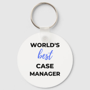 World's Best Fodral Manager 2 Nyckelring