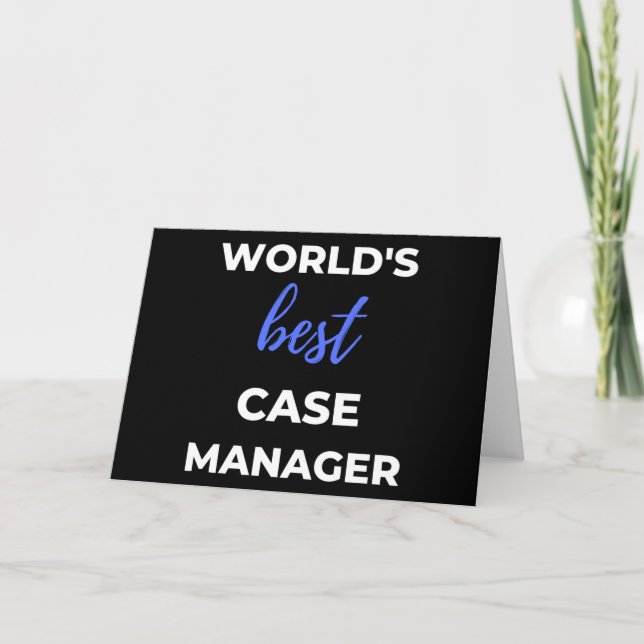 World's Best Fodral Manager Kort (Framsida)