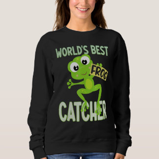 World's Best Frog Catcher Tees Boys Girls Kids Fro T Shirt