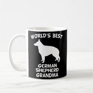 World's Best German Shepherd Grandma Hundägare Kaffemugg