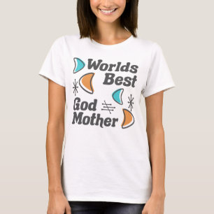 Worlds Best Godmor Retro T Shirt