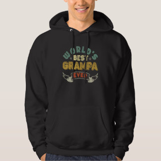 World's Best Grampa Ever Grandpa Mens Hoodie