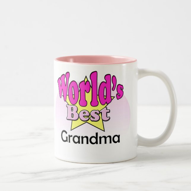 World's Best Grandma Två-Tonad Mugg (Höger)