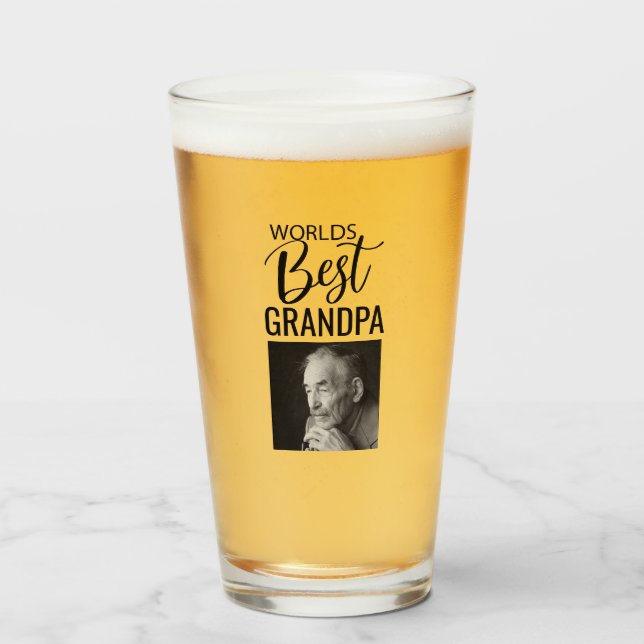 Worlds Best Grandpa Glaskopp (Framsida fylld)