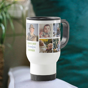 World's Best Grandpa Instagram Photo Collage Namn Resemugg