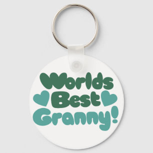 Worlds Best Granny Nyckelring