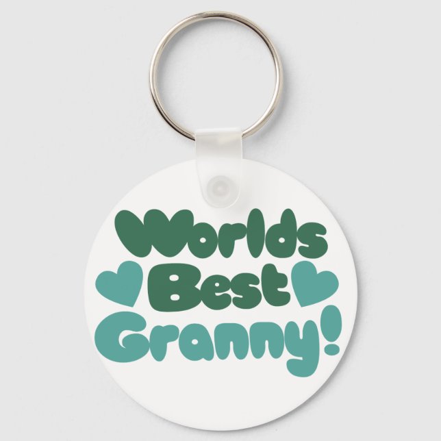 Worlds Best Granny Nyckelring (Framsida)