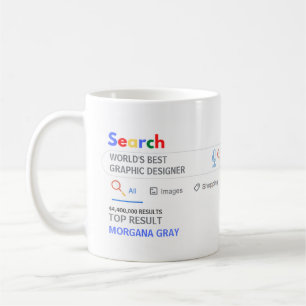 WORLDS BEST GRAPHIC DESIGNER ROLIGT Top Search Res Kaffemugg