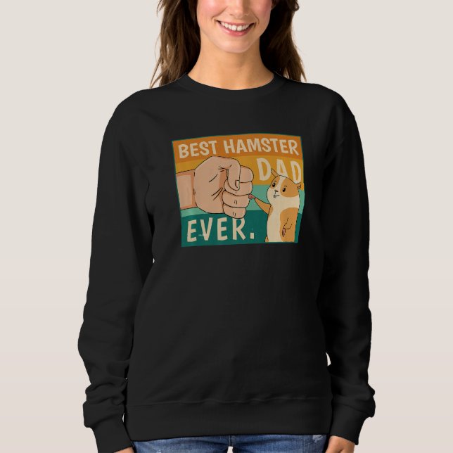 World's Best Hamster Dad Costume For Animal Lovers T Shirt (Framsida)