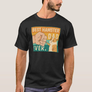 World's Best Hamster Dad Costume For Animal Lovers T Shirt
