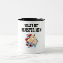 Worlds Best Hamster MAMMA - Syrian Golden honey Cu