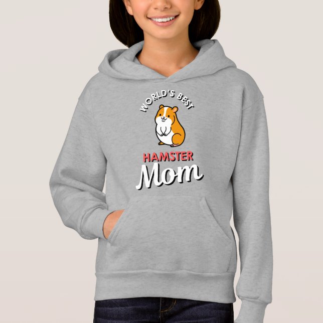 World's Best Hamster Mom T Shirt (Framsida)