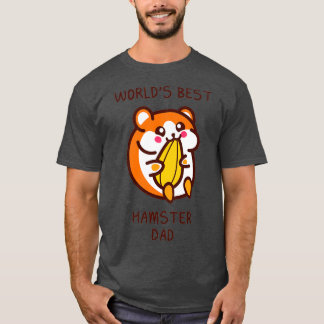 WORLDS BEST HAMSTER PAPPA (2) T SHIRT