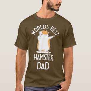 Worlds Best Hamster Pappa Dabbing Say Hammy Dab T Shirt