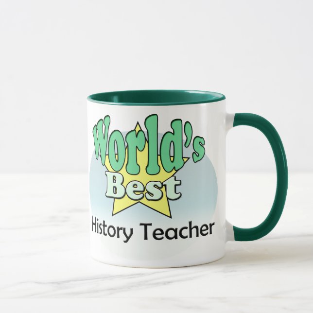 World's Best History Teacher Mugg (Höger)