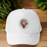 World's Best Hund Pappa Elegant Simple Anpassnings Keps<br><div class="desc">Den här enkla och klassiska designen består av serif-typografi och lägger till ett anpassningsbar-foto.</div>