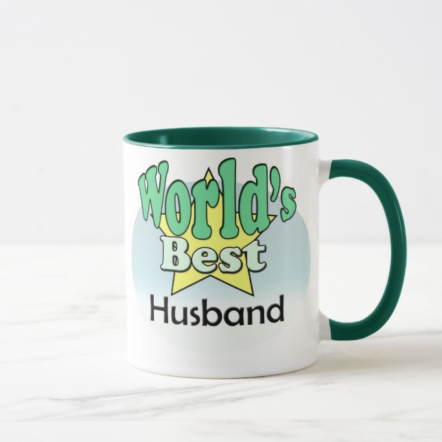 World's best Husband Mugg (Höger)
