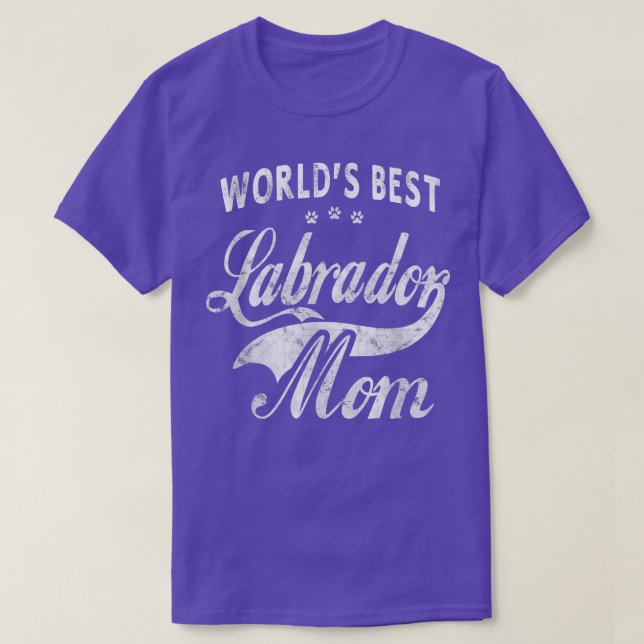 World's Best Labrador Hund Hundar Owner Gift  T Shirt (Design framsida)