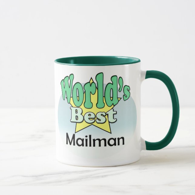 World's Best Mailman Mugg (Höger)