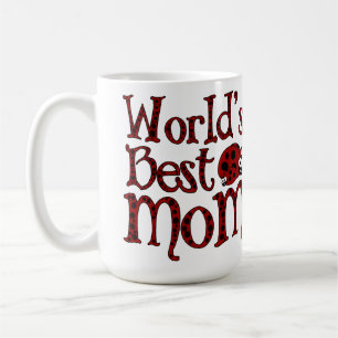 Worlds Best Mamma Ladybugs Kaffemugg