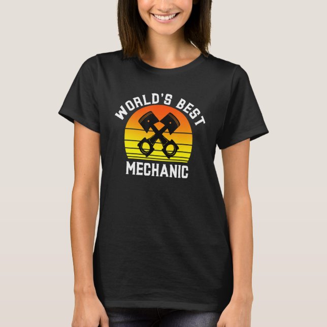 World's Best Mechanic Future Trades Apprentice Wor T Shirt (Framsida)