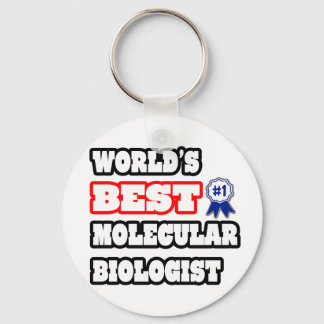 World's Best Molecular Biologist Nyckelring