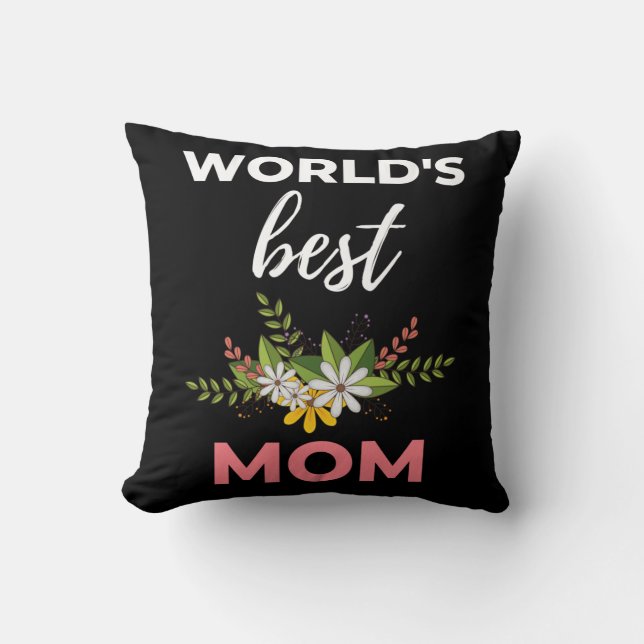 World's Best Mom Kudde (Framsida)