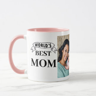 Worlds Best Mom Mug - Trendy Personalized Gift Mugg