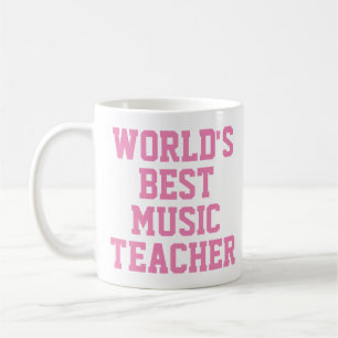 World's Best Music Teacher Gift Mugg