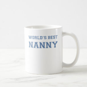Worlds Best Nanny Kaffemugg