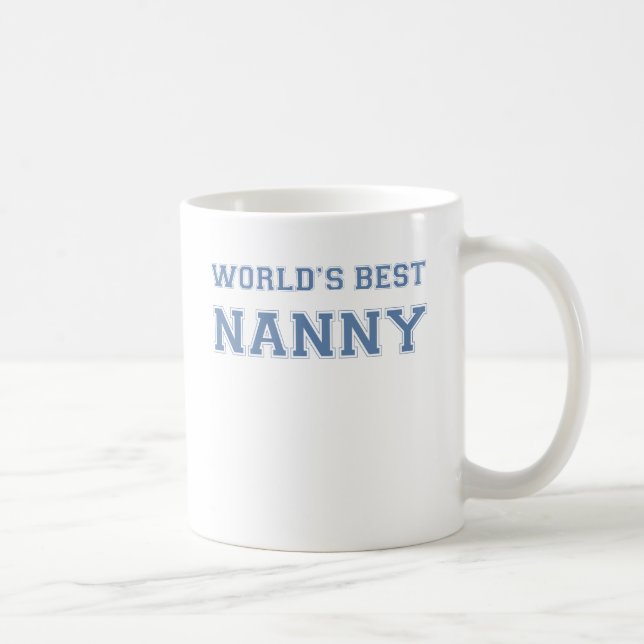 Worlds Best Nanny Kaffemugg (Höger)
