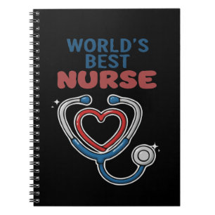 World's Best Nurse Appreciation Gift   Cute Stetho Anteckningsbok