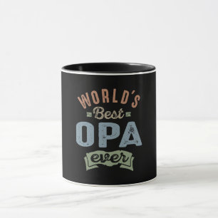Worlds Best Opa Mugg