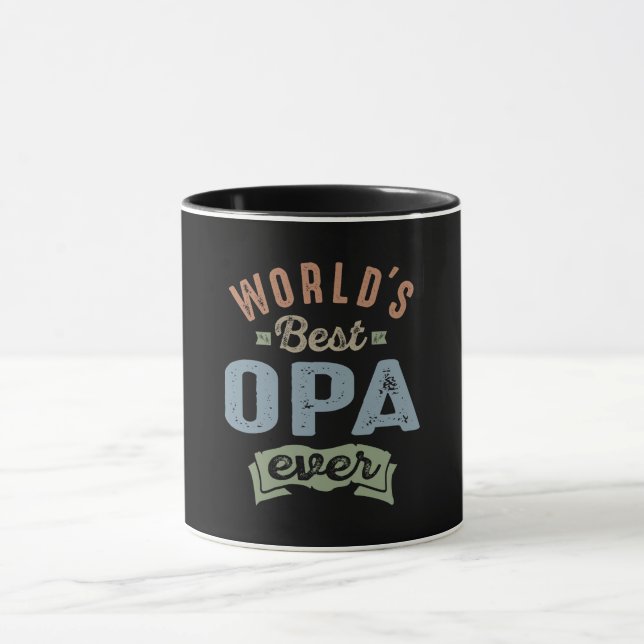 Worlds Best Opa Mugg (Center)