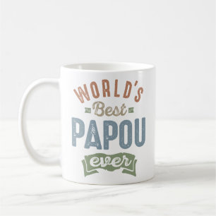 Worlds Best Papou Kaffemugg