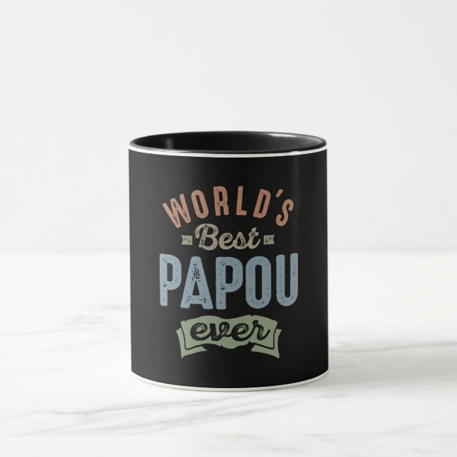 Worlds Best Papou Mugg (Center)