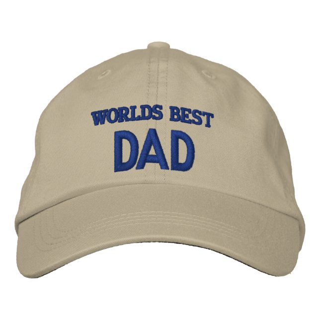 WORLDS BEST PAPPA BRODERAD KEPS (Framsida)