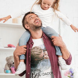 Worlds Best pappa | Foto T Shirt