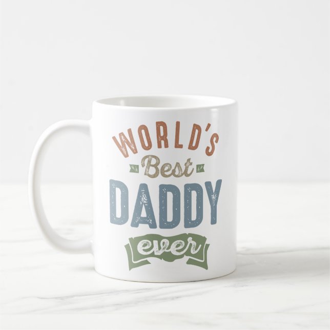 Worlds Best pappa Kaffemugg (Vänster)