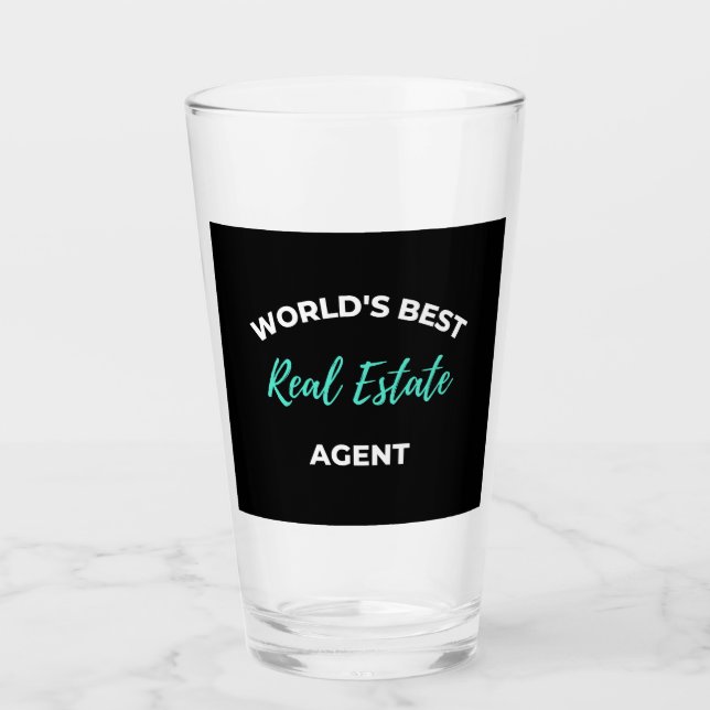 World's Best Real Estate Agent Glaskopp (Framsida)