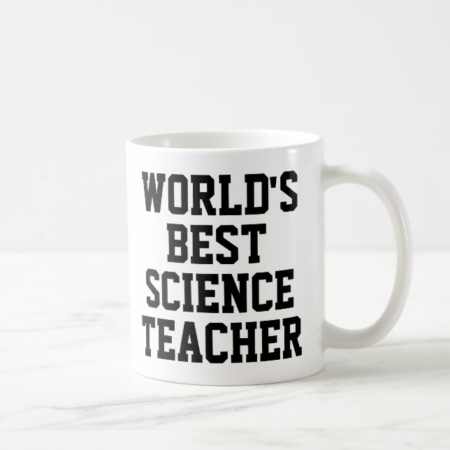 World's Best Science Teacher Gift Mugg (Höger)
