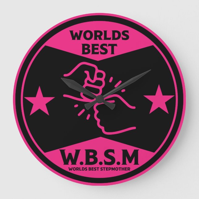 WORLDS BEST STEP MOR STOR KLOCKA (Framsida)