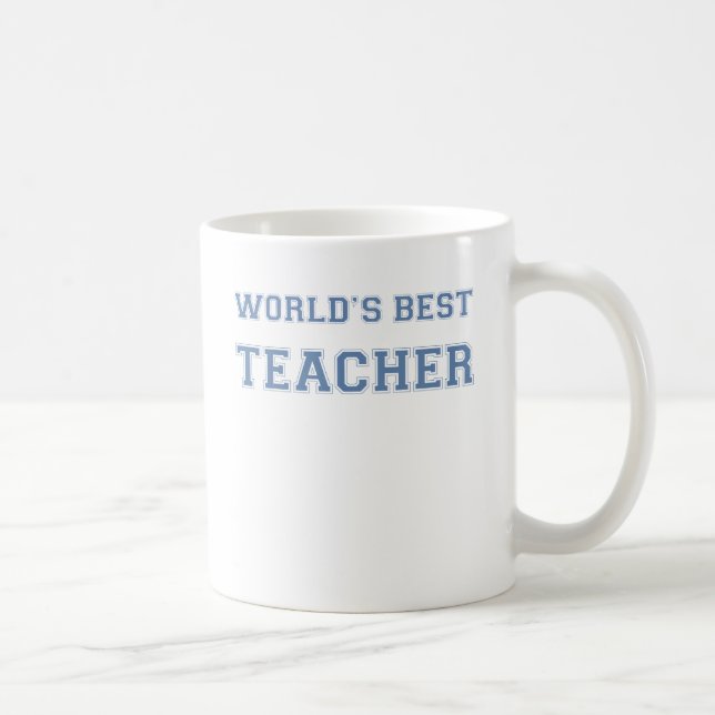 Worlds Best Teacher Kaffemugg (Höger)