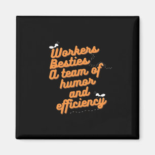 World's Best Work Bestie Emotional Help Coworking Magnet