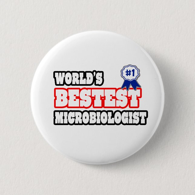 World's Bestest Microbiolog Knapp (Framsida)
