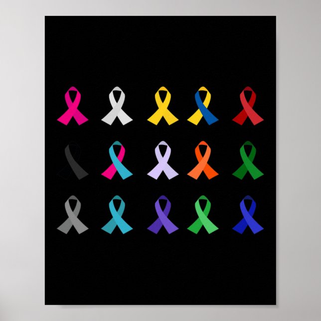 World's Cancer Awareness Kor Christian Costume R Poster (Framsidan)
