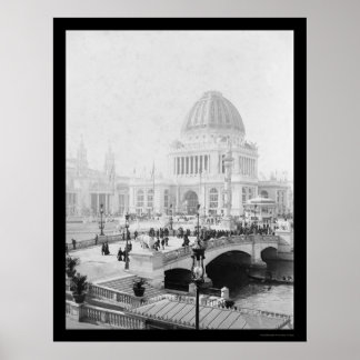 World's Columbian Exposition i Chicago 1893 Poster